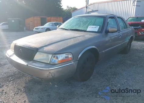 2003 Mercury Grand Marquis Ls из США, поврежденный, VIN 2MEFM75W73X711459